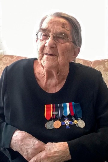 Alisa Kemppinen 27.4.2018 veteraanijuhlassa